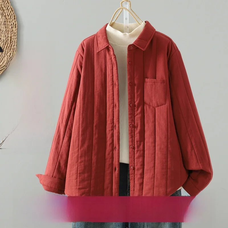 Зимнее двухслойное хлопковое пальто Thiened, мягкое, удобное, теплое, модное, однотонное, внутренняя часть, маленькая хлопковая куртка Oute...
Зимнее двухслойное хлопковое пальто Thiened, мягкое, удобное, теплое, модное, однотонное, внутренняя часть, маленькая хлопковая куртка Oute...