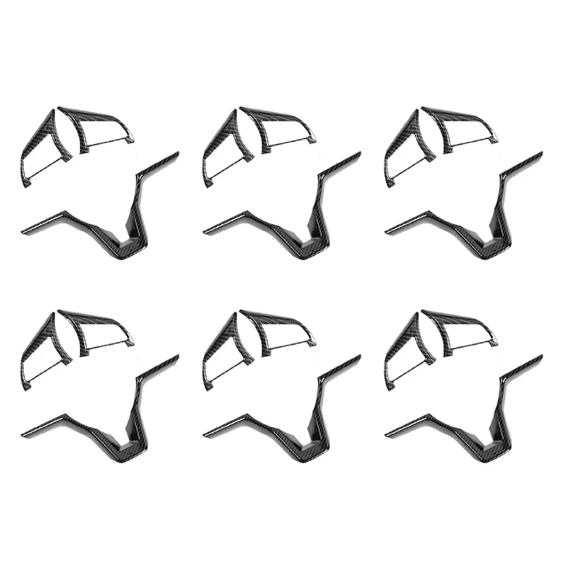 18X Carbon Fiber Steering Wheel Decoration Cover Frame Trim For Nissan Rogue Altima Sentra Kicks LEAF Versa Accessories
18X Carbon Fiber Steering Wheel Decoration Cover Frame Trim For Nissan Rogue Altima Sentra Kicks LEAF Versa Accessories