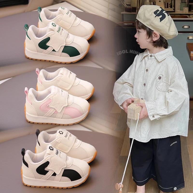 Children's Sports Shoes Toddler Breathable Non Slip Comfort Sneakers Lightweight Boys and Girls Soft Sole Running Casual Shoes
Children's Sports Shoes Toddler Breathable Non Slip Comfort Sneakers Lightweight Boys and Girls Soft Sole Running Casual Shoes