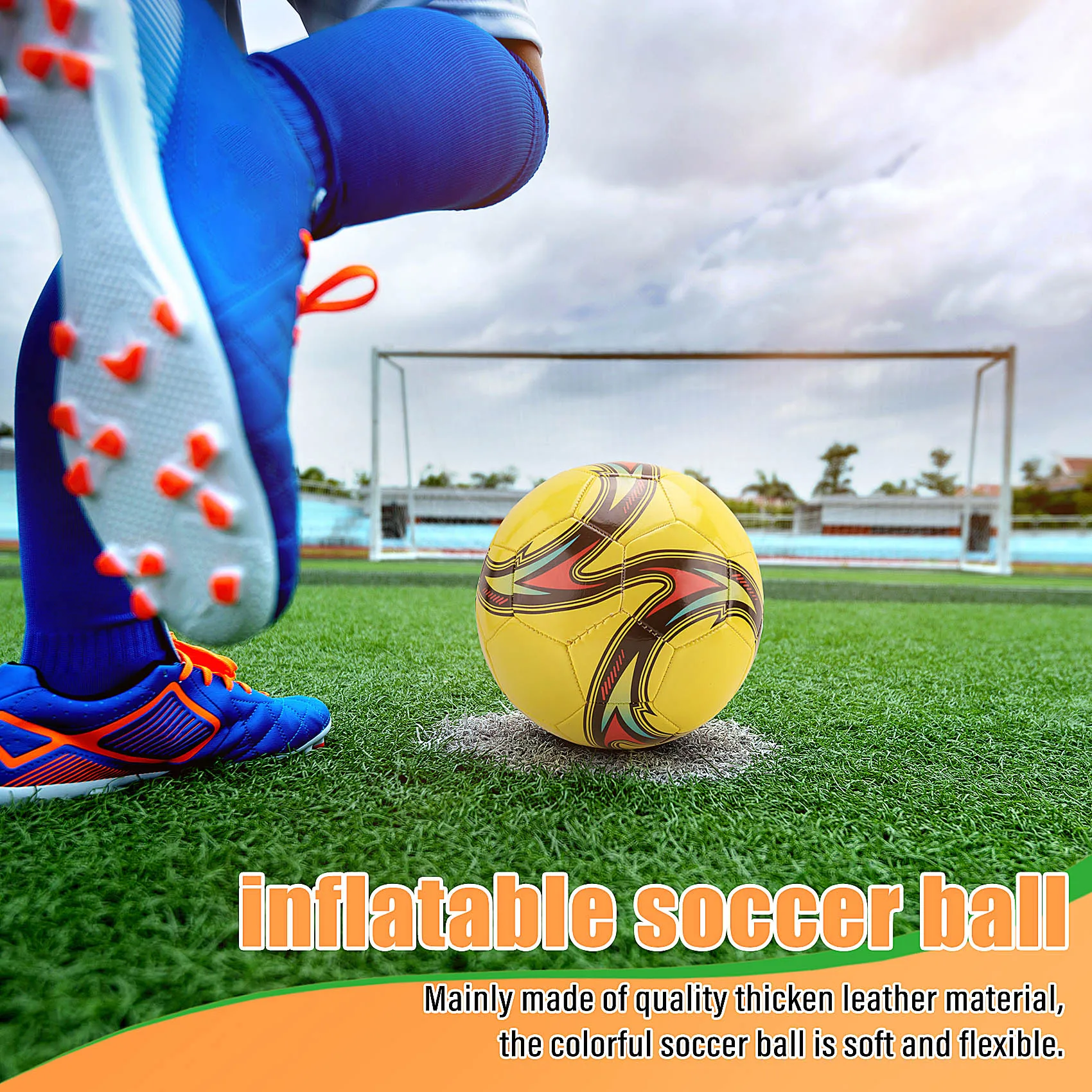 B06C-Train Leather Soccer Ball Size 5 Train Match Football Non-Slip Football Game Indoor And Outdoor Football
B06C-Train Leather Soccer Ball Size 5 Train Match Football Non-Slip Football Game Indoor And Outdoor Football
