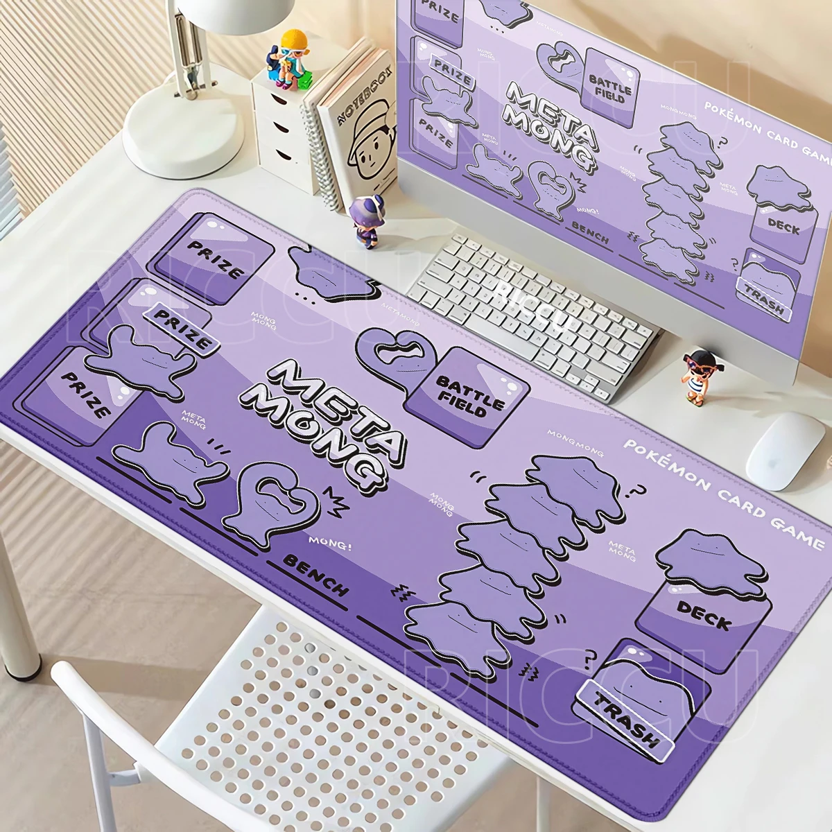 Игровой коврик для карт 600x350 мм серии Ditto, для одного игрока, с мультяшным дизайном Покемон, прошитыми краями, резиновый, для ПК и геймеров
Игровой коврик для карт 600x350 мм серии Ditto, для одного игрока, с мультяшным дизайном Покемон, прошитыми краями, резиновый, для ПК и геймеров