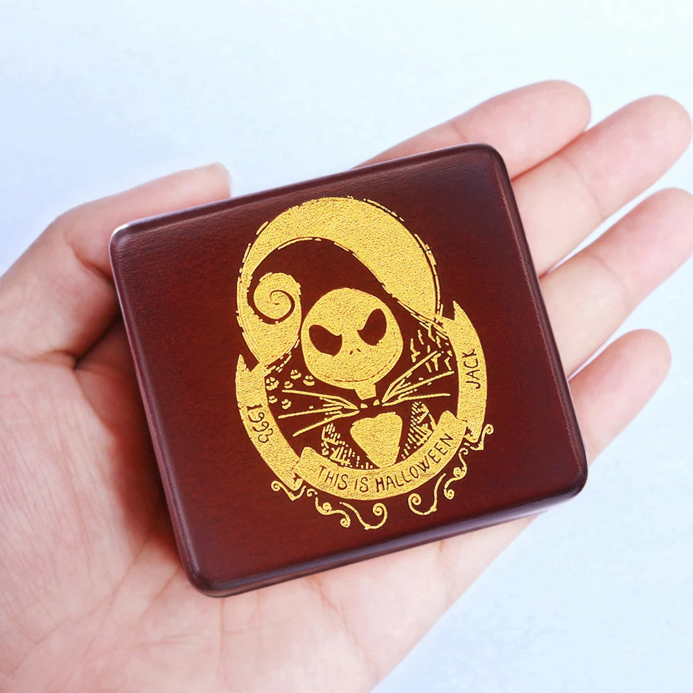 Rosiking Handmade Wooden This Is Halloween Music Box 
Rosiking Handmade Wooden This Is Halloween Music Box