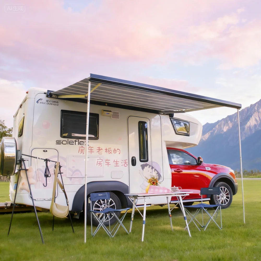 Soleflex S27E Lightweight Design RV Electric Full Cassette Caravan Awning For Camping With Spare Manual Control
Soleflex S27E Lightweight Design RV Electric Full Cassette Caravan Awning For Camping With Spare Manual Control