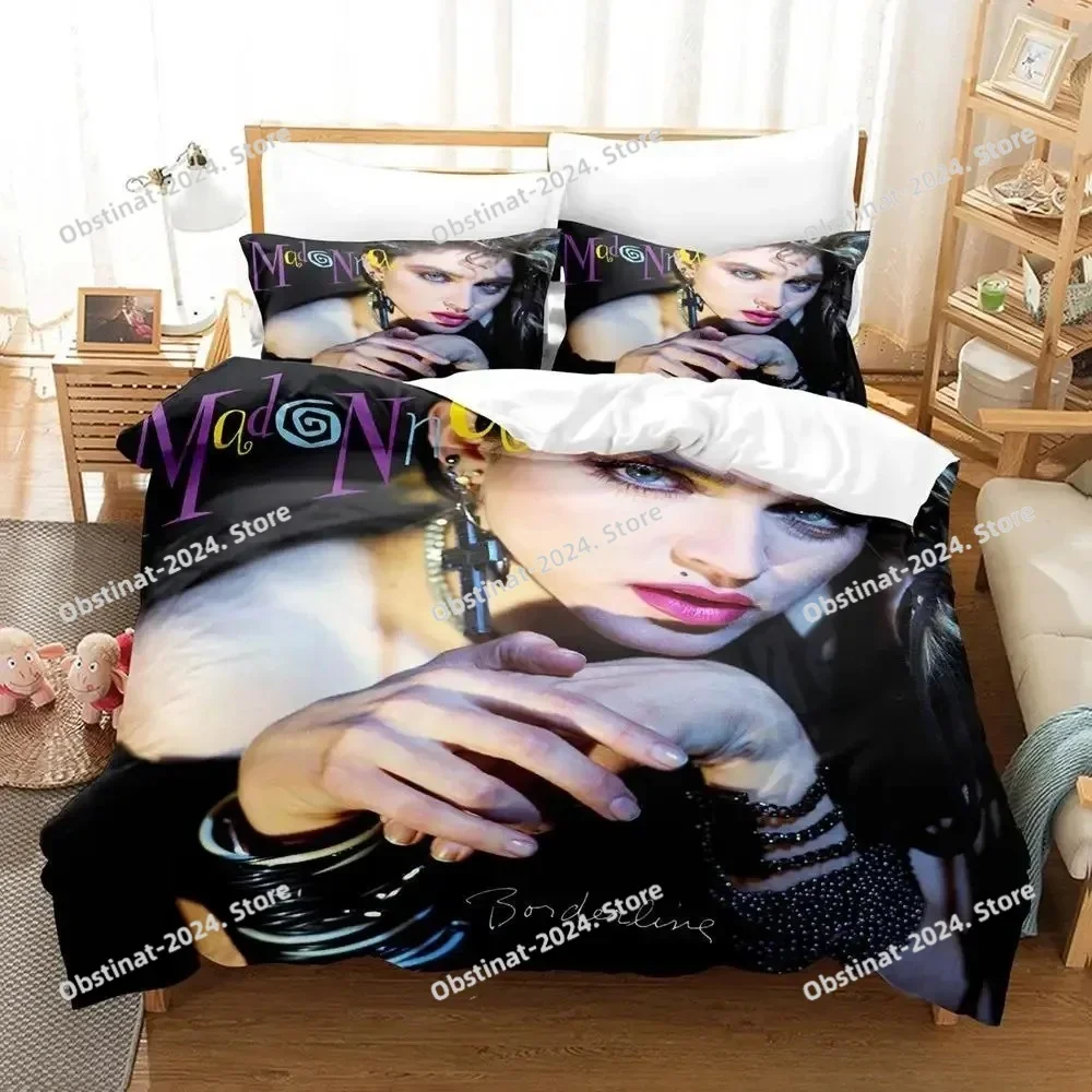 Singer Madonna Bedding Set Duvet Cover Full Queen King Size Pillowcase Bed Printed Bed Set Aldult Kid Bedroom Single Twin
Singer Madonna Bedding Set Duvet Cover Full Queen King Size Pillowcase Bed Printed Bed Set Aldult Kid Bedroom Single Twin