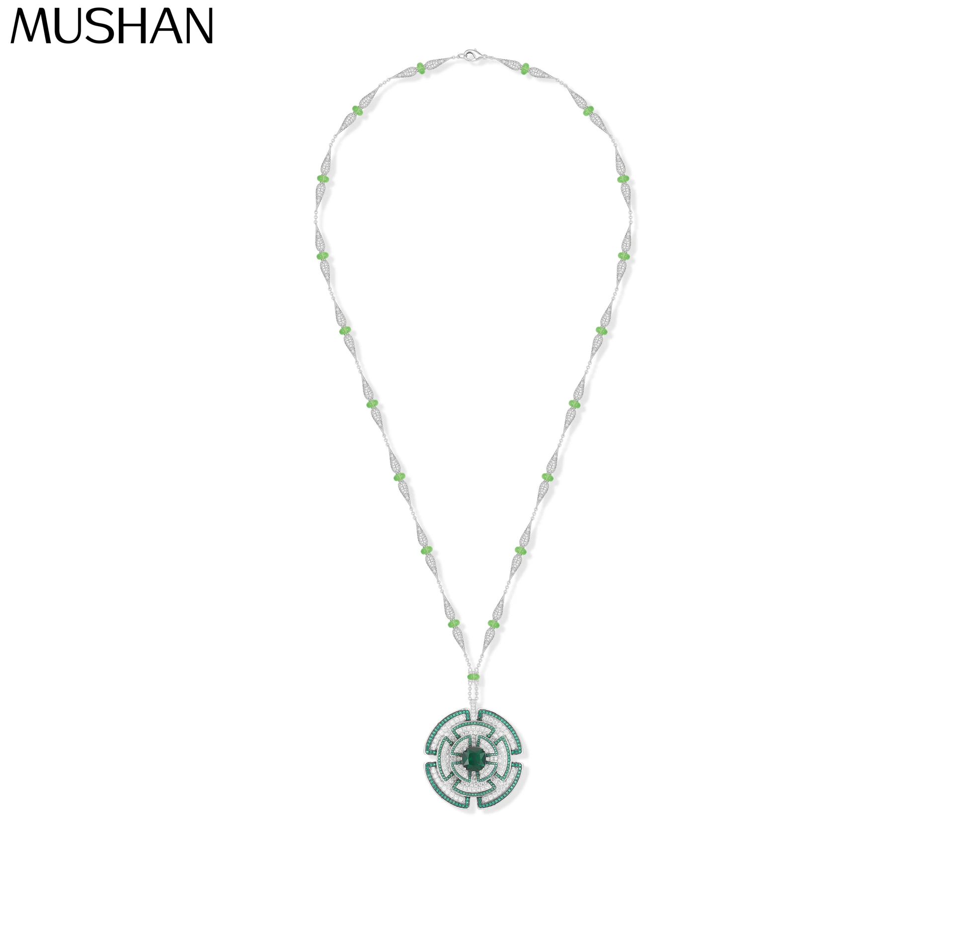 MS MuShan Luxury Jewelry 925 Sterling Silver Necklace Zircon 5A Heart Party for Ladies 18K Real Gold Plated Premium Pendant
MS MuShan Luxury Jewelry 925 Sterling Silver Necklace Zircon 5A Heart Party for Ladies 18K Real Gold Plated Premium Pendant