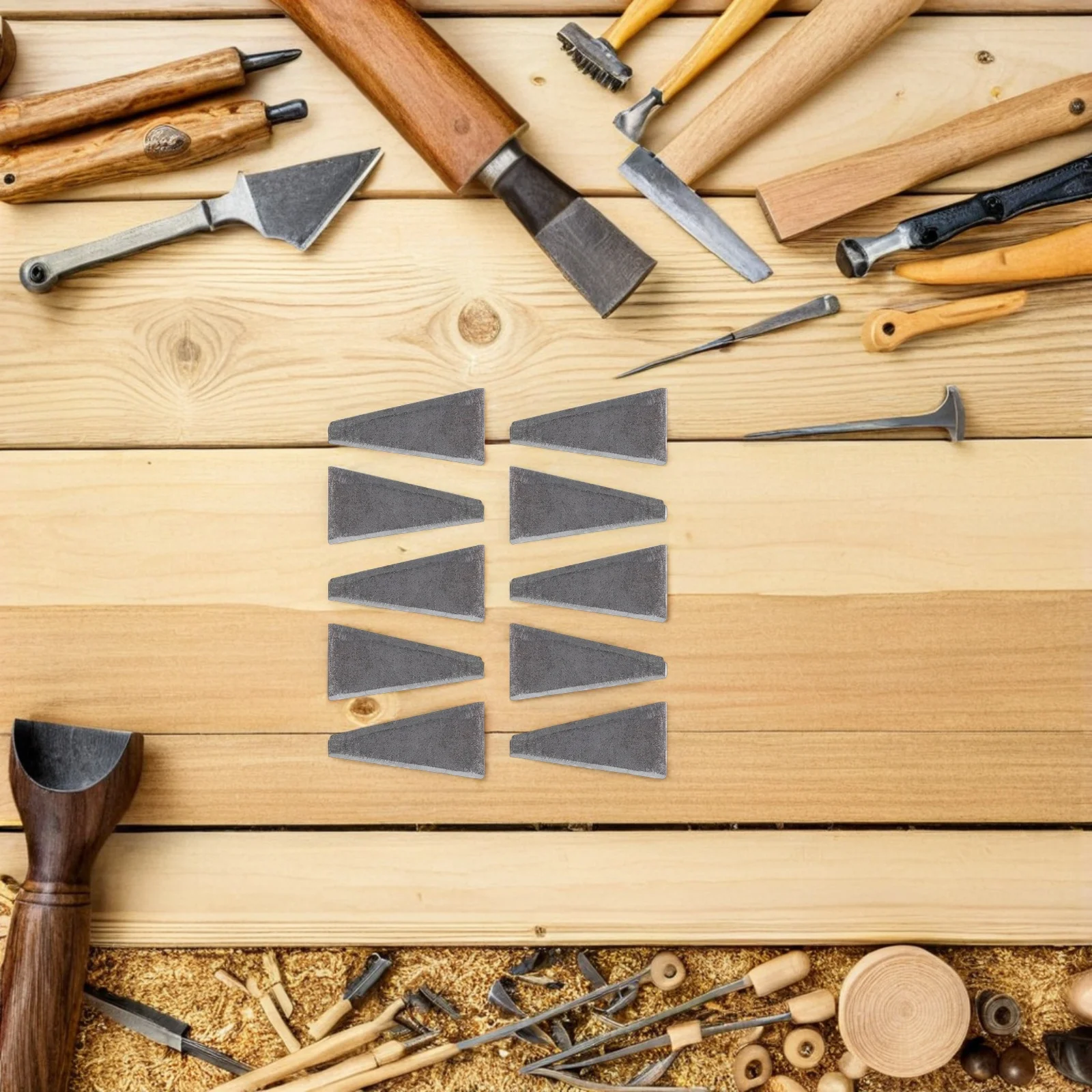 10pcs Triangular Hammer Wedges Axe Wedge Carbon Steel Axe Fixing Wedge Axe Repair Tool Hand Tools Hammer Accessories
10pcs Triangular Hammer Wedges Axe Wedge Carbon Steel Axe Fixing Wedge Axe Repair Tool Hand Tools Hammer Accessories