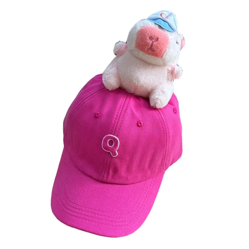 Sun Visor Breathable Capybara Baseball Cap Embroidered Letters Adjustable Peaked Cap Soft Thin Sunscreen Hat Adult
Sun Visor Breathable Capybara Baseball Cap Embroidered Letters Adjustable Peaked Cap Soft Thin Sunscreen Hat Adult
