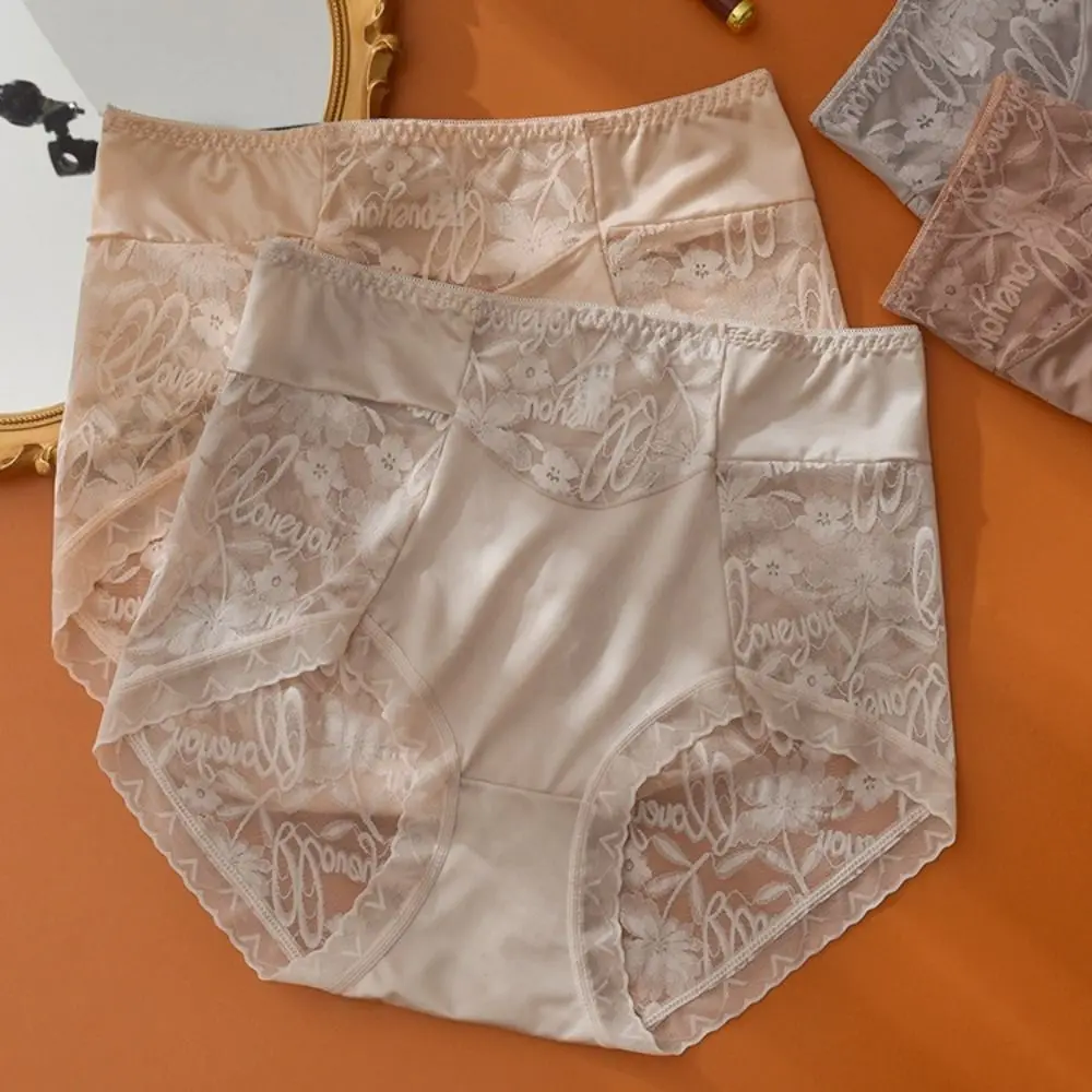 Sweet Sweet Satin Silk Panties Cotton Crotch Seamless Lace Flower Briefs High Waist Lingerie Underwear for Women Daily
Sweet Sweet Satin Silk Panties Cotton Crotch Seamless Lace Flower Briefs High Waist Lingerie Underwear for Women Daily