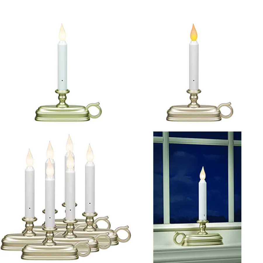 FPC1325P-6 Battery Operated LED Window Candle with New Hot Spot Technology and Dusk to Dawn Sensor and Choice of Amber or White
FPC1325P-6 Battery Operated LED Window Candle with New Hot Spot Technology and Dusk to Dawn Sensor and Choice of Amber or White