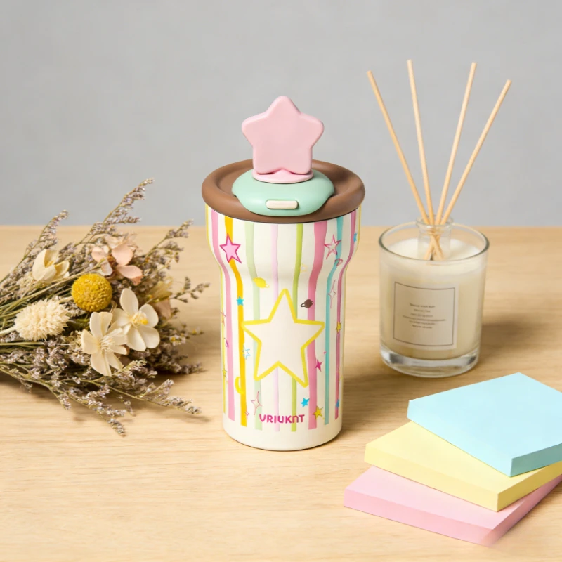 New Exquisite Creative Star Pattern Ceramic Liner Vacuum Cup 760ML Large Capacity Straw Tumbler Ice Blast Mug for Home Daily Use
New Exquisite Creative Star Pattern Ceramic Liner Vacuum Cup 760ML Large Capacity Straw Tumbler Ice Blast Mug for Home Daily Use