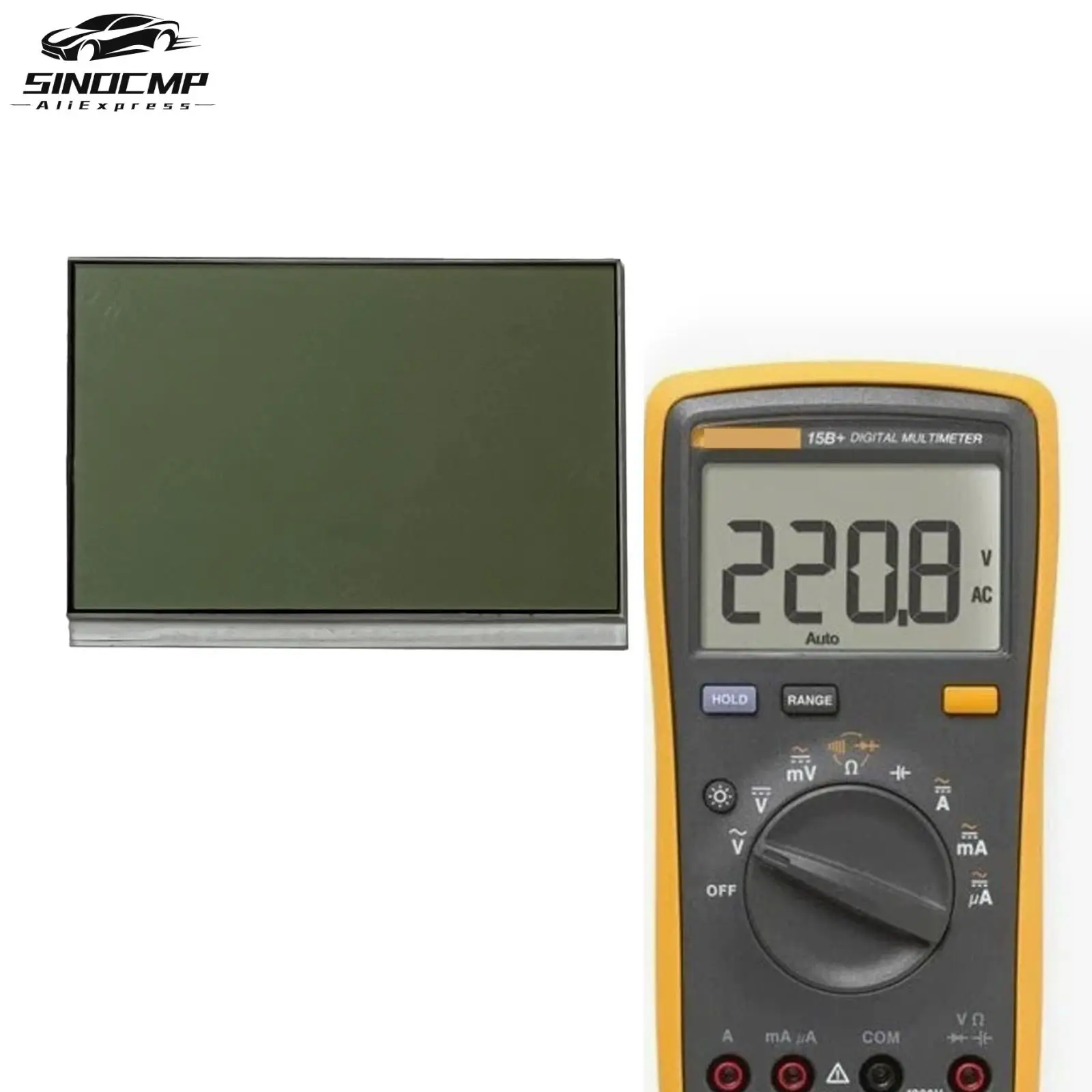 LCD Display Screen For Fluke15B+ 17B+ 18B+ 12E+ Handheld Digital Multimeter Tester Screen Replacement Repair Accessories
LCD Display Screen For Fluke15B+ 17B+ 18B+ 12E+ Handheld Digital Multimeter Tester Screen Replacement Repair Accessories