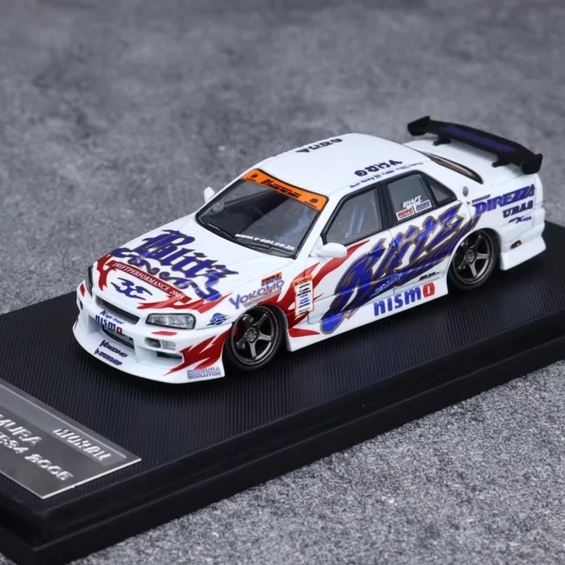 Mortal 1:64 ER34 D1 Drift Car Alloy Cars Model Collection Desk Decoration Customized Birthday Kid Toys Gifts
Mortal 1:64 ER34 D1 Drift Car Alloy Cars Model Collection Desk Decoration Customized Birthday Kid Toys Gifts