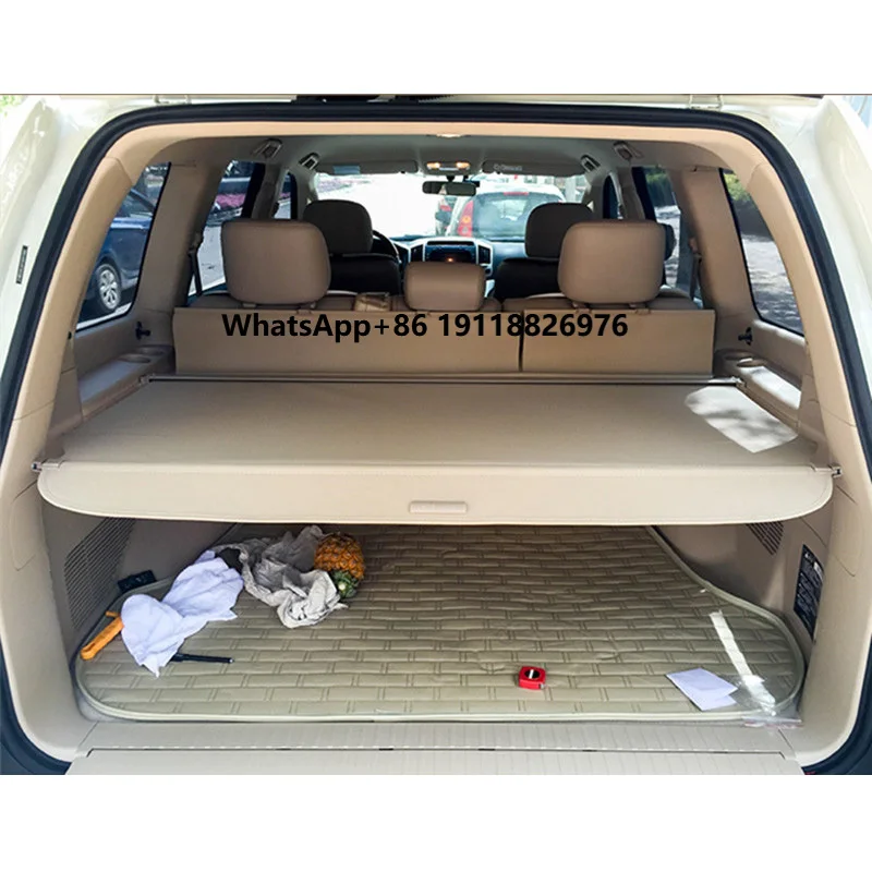 Car Trunk Rear Boot Cargo Curtain Luggage Cover for Land Cruiser Lc200 Lc 200 2021 2022 2020 2019 2018 2017 2016 2015
Car Trunk Rear Boot Cargo Curtain Luggage Cover for Land Cruiser Lc200 Lc 200 2021 2022 2020 2019 2018 2017 2016 2015