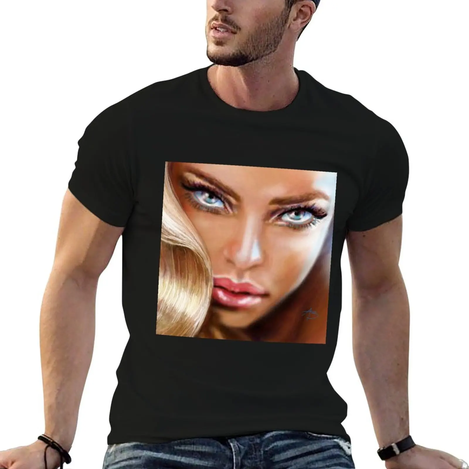 Blue Eyes Sensual T-Shirt anime tshirt man graphic t shirt man t shirt summer T-shirt
Blue Eyes Sensual T-Shirt anime tshirt man graphic t shirt man t shirt summer T-shirt