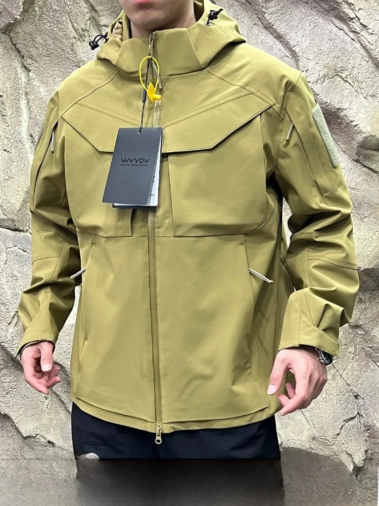 Outdoor Men's Softshell Jacket Waterproof Windproof Tactical Series 3D Workwear Pocket Spring Autumn Polyester Fiber Zipper
Outdoor Men's Softshell Jacket Waterproof Windproof Tactical Series 3D Workwear Pocket Spring Autumn Polyester Fiber Zipper