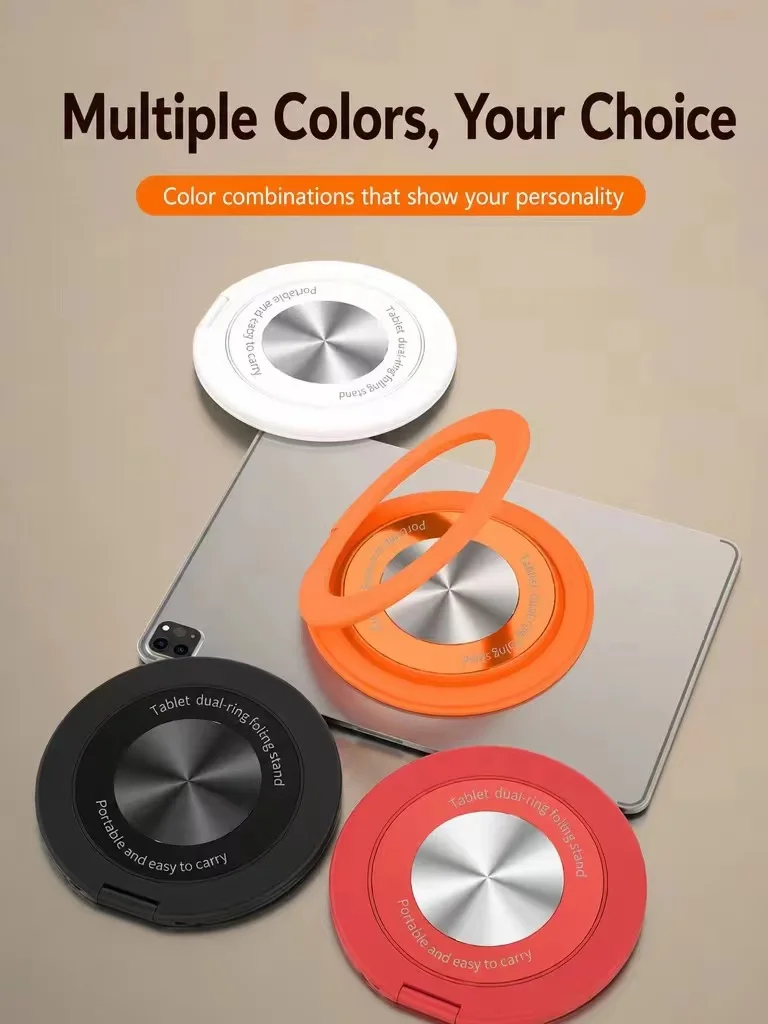 2PCS Magnetic Tablet Holder With 360° Rotation Ring Kickstand Stand Portable Foldable Tablet Stand For iPad Xiaomi New Pad Pro 1
2PCS Magnetic Tablet Holder With 360° Rotation Ring Kickstand Stand Portable Foldable Tablet Stand For iPad Xiaomi New Pad Pro 1