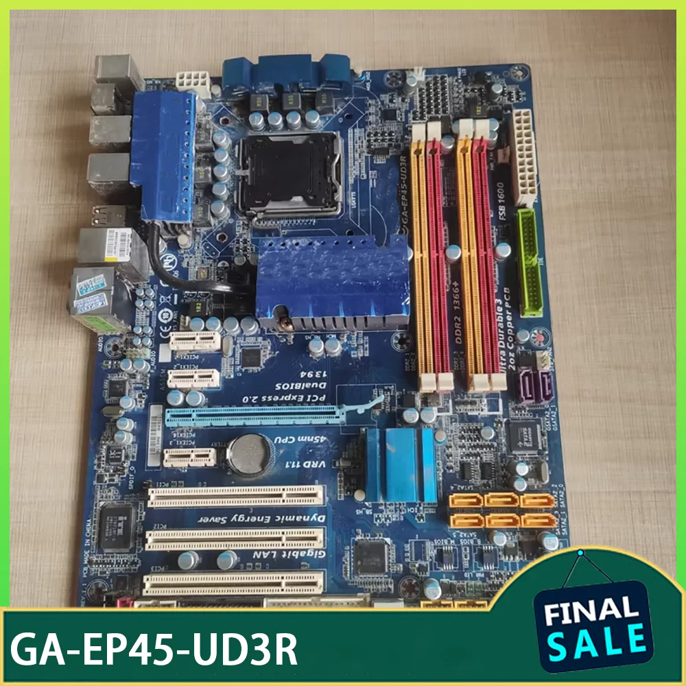 Материнская плата LGA1366 DDR2 GA-EP45-UD3R
Материнская плата LGA1366 DDR2 GA-EP45-UD3R