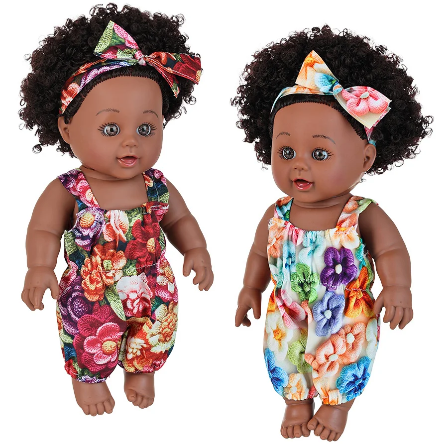 8inch American African Black Doll LifeLike Vinyl Reborn Baby Doll Waterproof Curly Hair Doll With Clothes Girls Birthday Gifts
8inch American African Black Doll LifeLike Vinyl Reborn Baby Doll Waterproof Curly Hair Doll With Clothes Girls Birthday Gifts