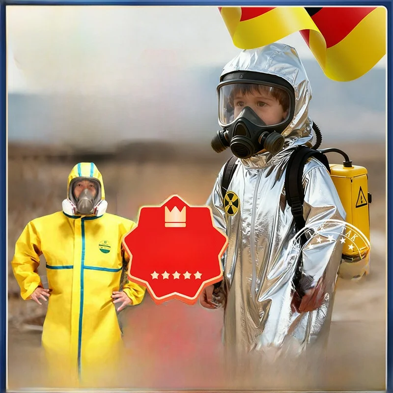 Adult Heavy Duty Nuclear Radiation Protection Suit Static Electricity Prevention Raincoat Home Use Bodysuit New 2025 Model
Adult Heavy Duty Nuclear Radiation Protection Suit Static Electricity Prevention Raincoat Home Use Bodysuit New 2025 Model
