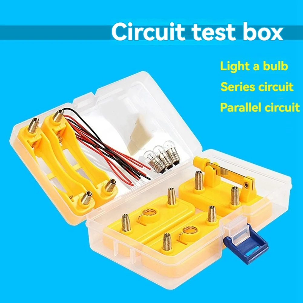 J1UL1N Kids Basic Circuit Electricity Learning Kit Physics Educational Toys For Children Experiment Teaching Hands-On Ability
J1UL1N Kids Basic Circuit Electricity Learning Kit Physics Educational Toys For Children Experiment Teaching Hands-On Ability
