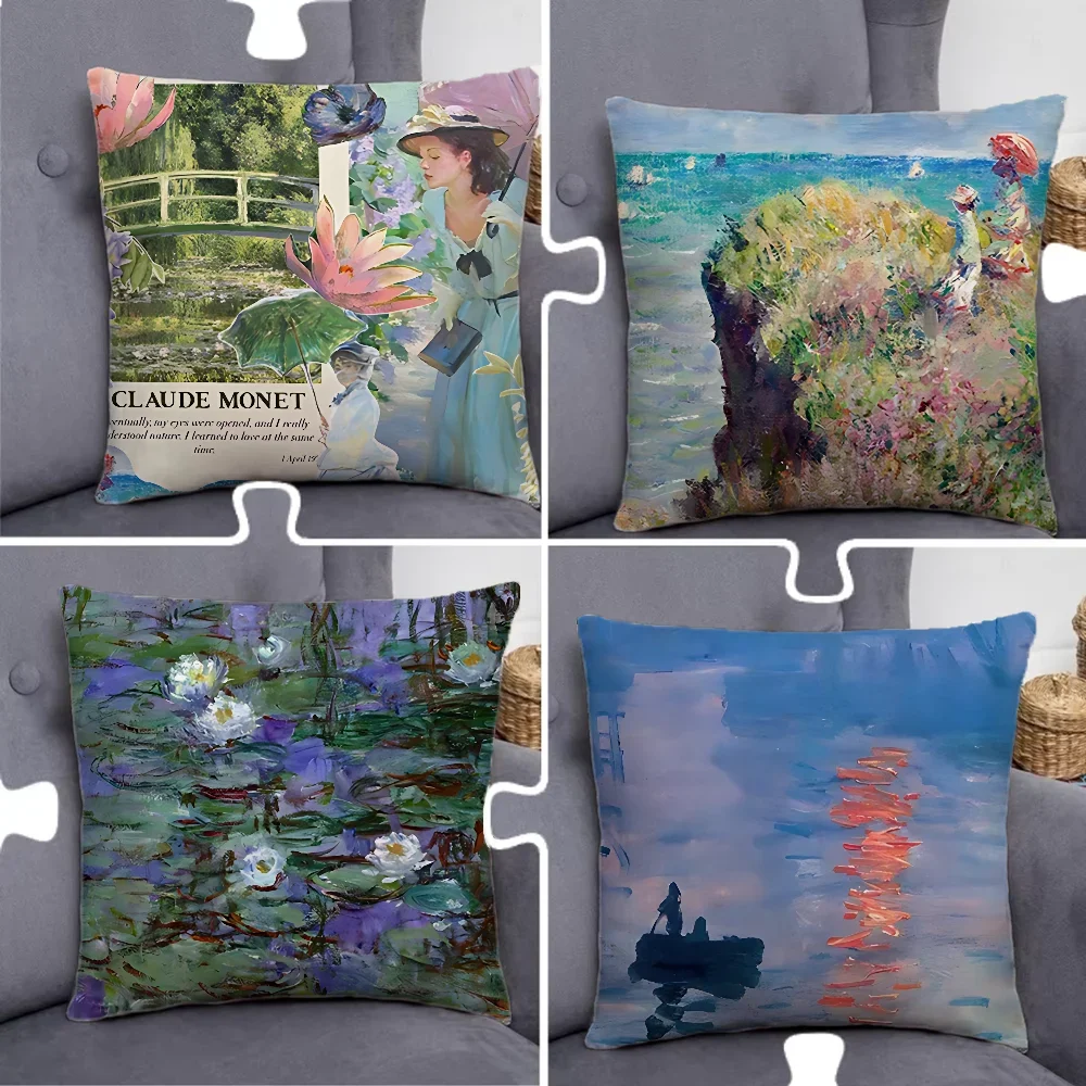 Claude Monet Art Pillow Case Pillowcase Home Sofa Cushions Car Cushions Pillowcover Office Pillowshell Pillow
Claude Monet Art Pillow Case Pillowcase Home Sofa Cushions Car Cushions Pillowcover Office Pillowshell Pillow