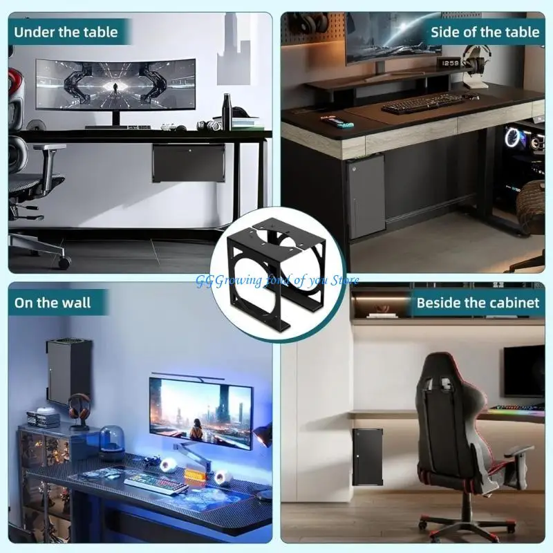 H9EB Space Saving Mount Accessory Console Under Desk Mount Rack Provide Storage Option Suitable For Enhances Game Experience
H9EB Space Saving Mount Accessory Console Under Desk Mount Rack Provide Storage Option Suitable For Enhances Game Experience