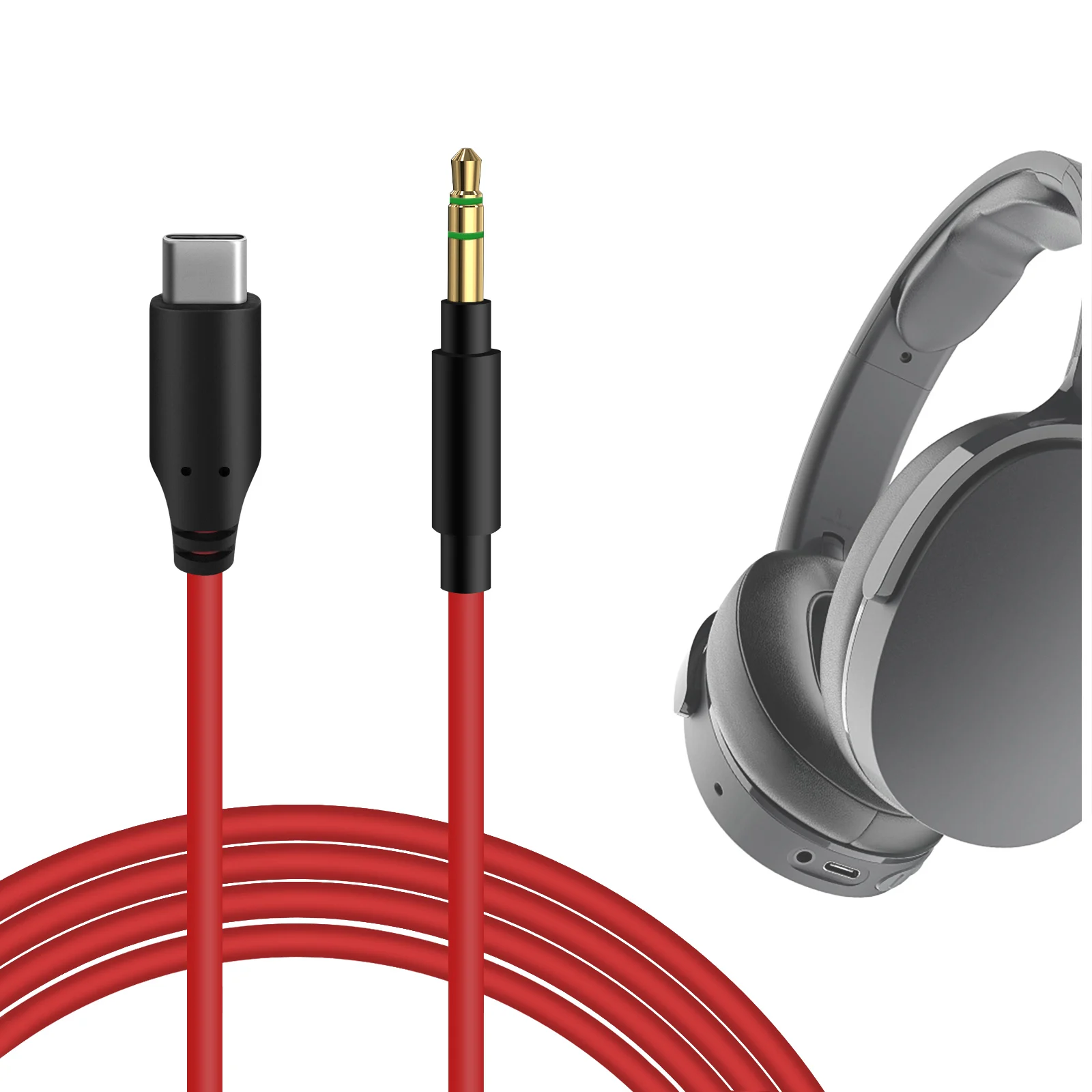 Geekria USB-C Digital to Audio Cable Compatible with Skullcandy Hesh Evo, Hesh 3, Venue, Crusher Wireless, Crusher ANC 2 
Geekria USB-C Digital to Audio Cable Compatible with Skullcandy Hesh Evo, Hesh 3, Venue, Crusher Wireless, Crusher ANC 2