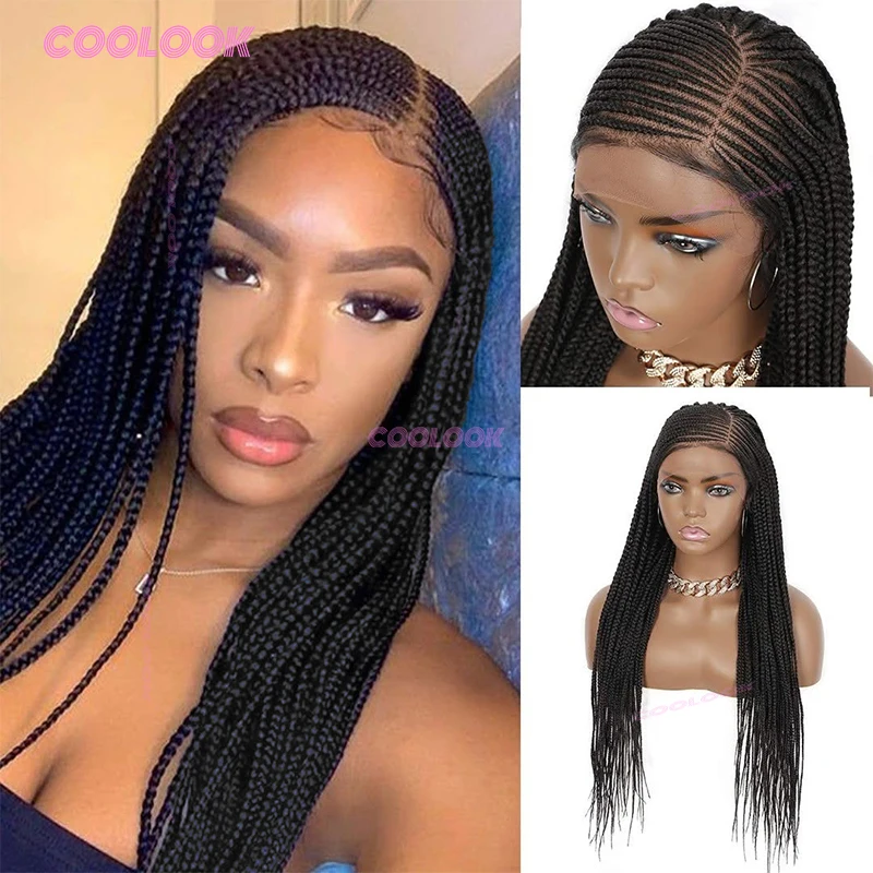 36" Box Side Part Braided Wigs Synthetic Wigs For Women Cornrow Braids Wigs Full Lace Front Wig Braid African Hair Braided Wigs
36" Box Side Part Braided Wigs Synthetic Wigs For Women Cornrow Braids Wigs Full Lace Front Wig Braid African Hair Braided Wigs