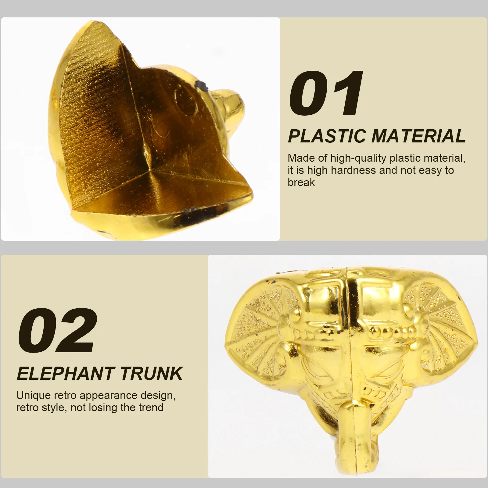 20 Pcs Decorative Box Feet Retro Elegant Plastic Corners Protector for Wooden Cases Jewelry Boxes Furniture Accessories 
20 Pcs Decorative Box Feet Retro Elegant Plastic Corners Protector for Wooden Cases Jewelry Boxes Furniture Accessories