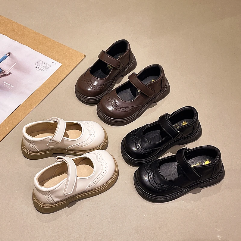Girls Leather Shoes for Party Wedding Children Mary Janes Shoes with Bow-knot Kids School Uniform Shoes Soft Sole Non-slip
Girls Leather Shoes for Party Wedding Children Mary Janes Shoes with Bow-knot Kids School Uniform Shoes Soft Sole Non-slip