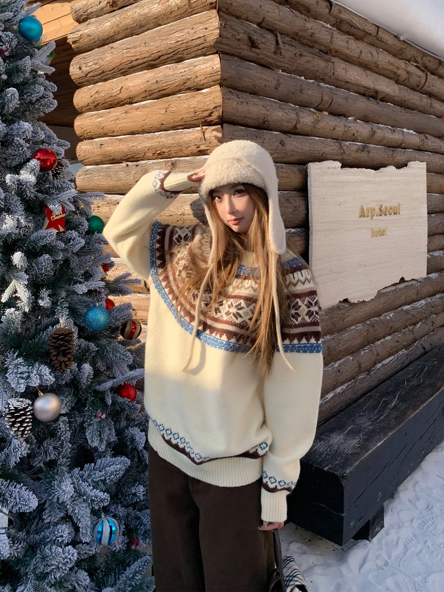 Свитер Cisas Fair Isle с узором, свободного кроя, для пар, повседневный, с длинным рукавом, круглым вырезом, с эффектом похудения, для мужчин
Свитер Cisas Fair Isle с узором, свободного кроя, для пар, повседневный, с длинным рукавом, круглым вырезом, с эффектом похудения, для мужчин