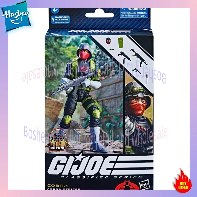 Hasbro G.I. Joe Classified Series #97 Target Python Patrol Cobra Officer 6 inch Action Figures Toy for Boys & Girls Gift
Hasbro G.I. Joe Classified Series #97 Target Python Patrol Cobra Officer 6 inch Action Figures Toy for Boys & Girls Gift