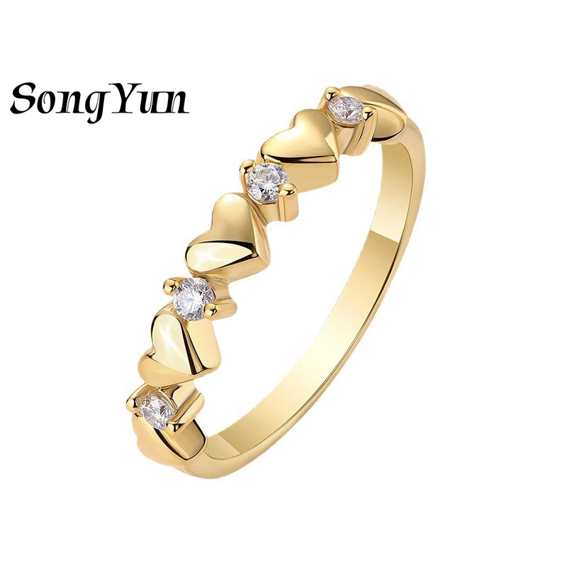 SONGYUN Designer Jewelry 925 Sterling Silver Ring Moissanite Unique Ring for Her 18K Gold Plated SYT Patent Fine Jewellery
SONGYUN Designer Jewelry 925 Sterling Silver Ring Moissanite Unique Ring for Her 18K Gold Plated SYT Patent Fine Jewellery