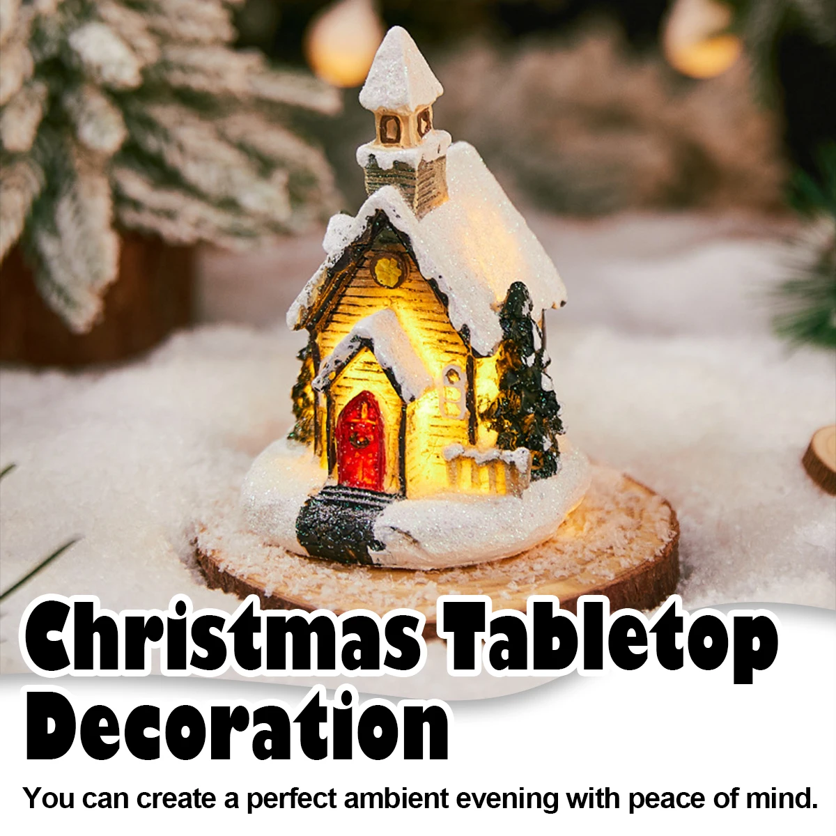 New Led Light Up House Houses Ornament Lighted Luminous Party Wedding Tabletop Christmas Small Village Decor Year Household Home
New Led Light Up House Houses Ornament Lighted Luminous Party Wedding Tabletop Christmas Small Village Decor Year Household Home