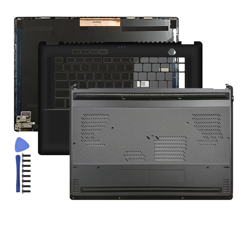 NEW For ASUS ROG 16 GU604 GV604 Notebook Screen LCD Back Cover Hinges Palmrest Bottom Case Laptops Case Laptop Accessories
