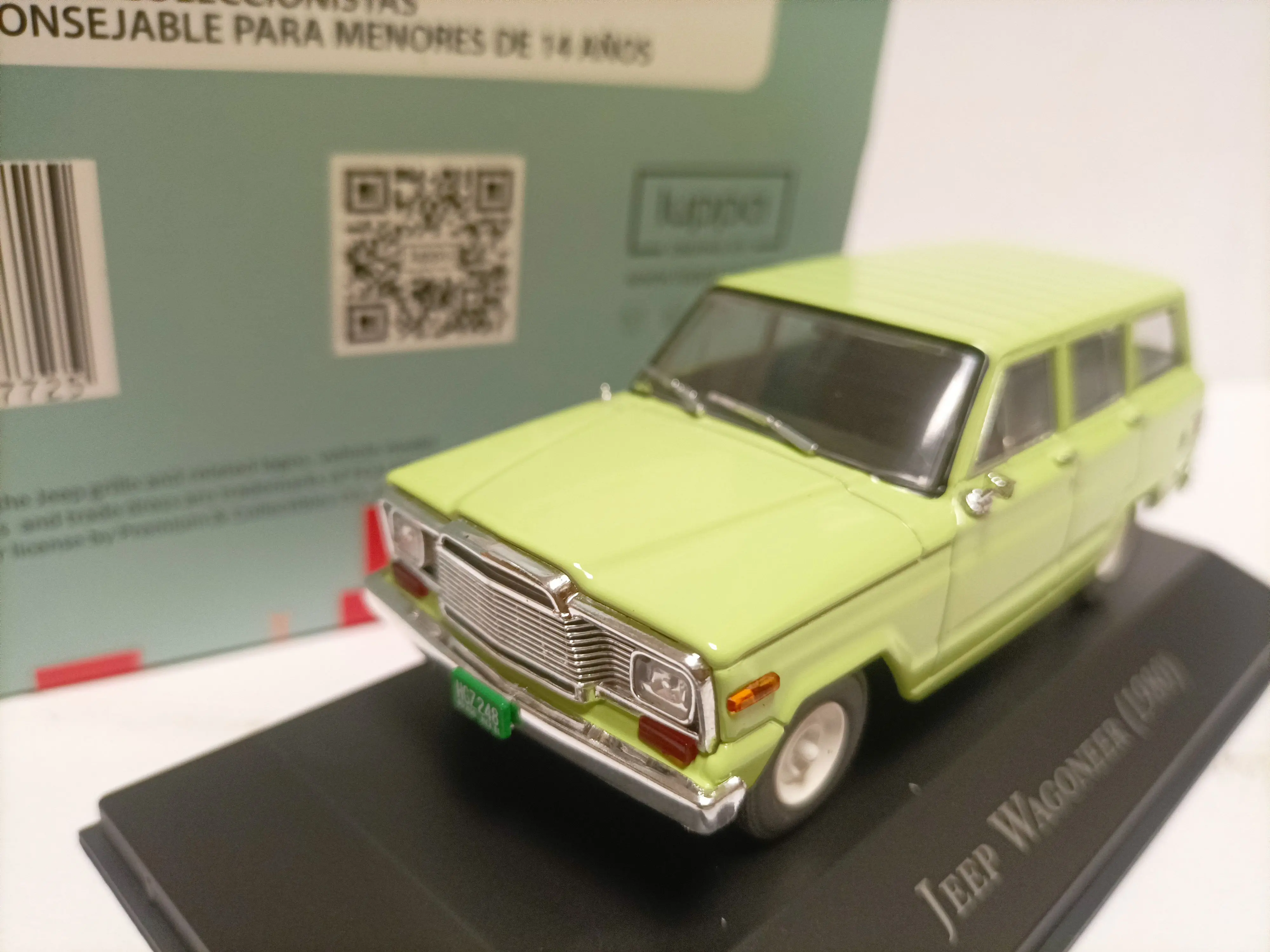Diecast Ixo Altaya 1:43 Scale Jeep Wagoneer 1980 Alloy Car Model Collectible Toy Gift Souvenir Display Ornament
Diecast Ixo Altaya 1:43 Scale Jeep Wagoneer 1980 Alloy Car Model Collectible Toy Gift Souvenir Display Ornament