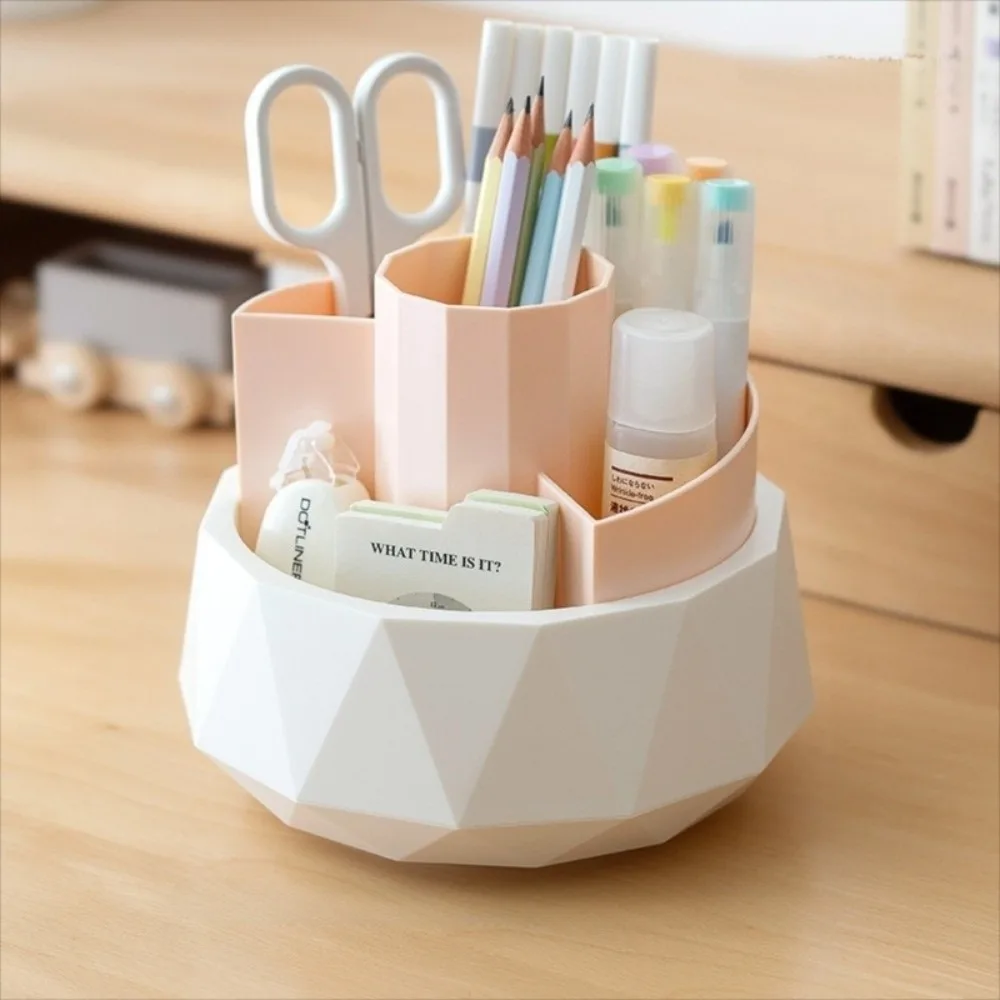 4-Grid 360° Rotating Pen Holder Large Capacity Pen Stand Pencil Storage Box Waterproof Stationery Makeup Brush Organizer Student
4-Grid 360° Rotating Pen Holder Large Capacity Pen Stand Pencil Storage Box Waterproof Stationery Makeup Brush Organizer Student