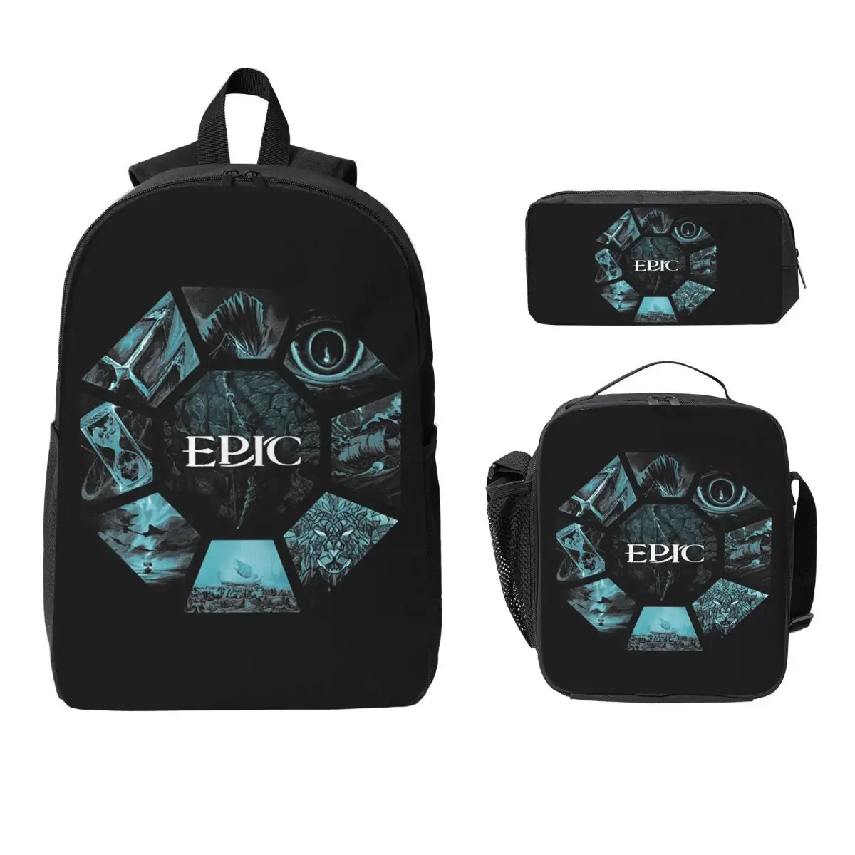 Epic The Musical Backpack Boys Girls BookBag School Bag Laptop Shoulder Bags 3ps Insulated Lunch Bag Pencil Case
Epic The Musical Backpack Boys Girls BookBag School Bag Laptop Shoulder Bags 3ps Insulated Lunch Bag Pencil Case
