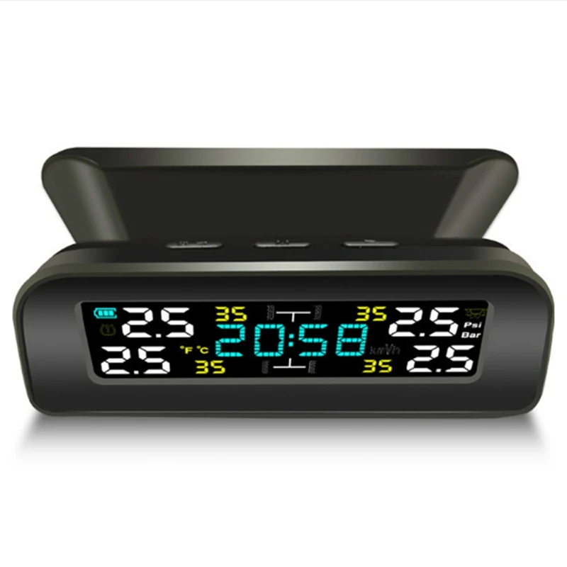Tire Temperature Tire Pressure Monitor Car Universal Tire Inspection Monitor Wireless Solar Power External Time Easy To Use
Tire Temperature Tire Pressure Monitor Car Universal Tire Inspection Monitor Wireless Solar Power External Time Easy To Use
