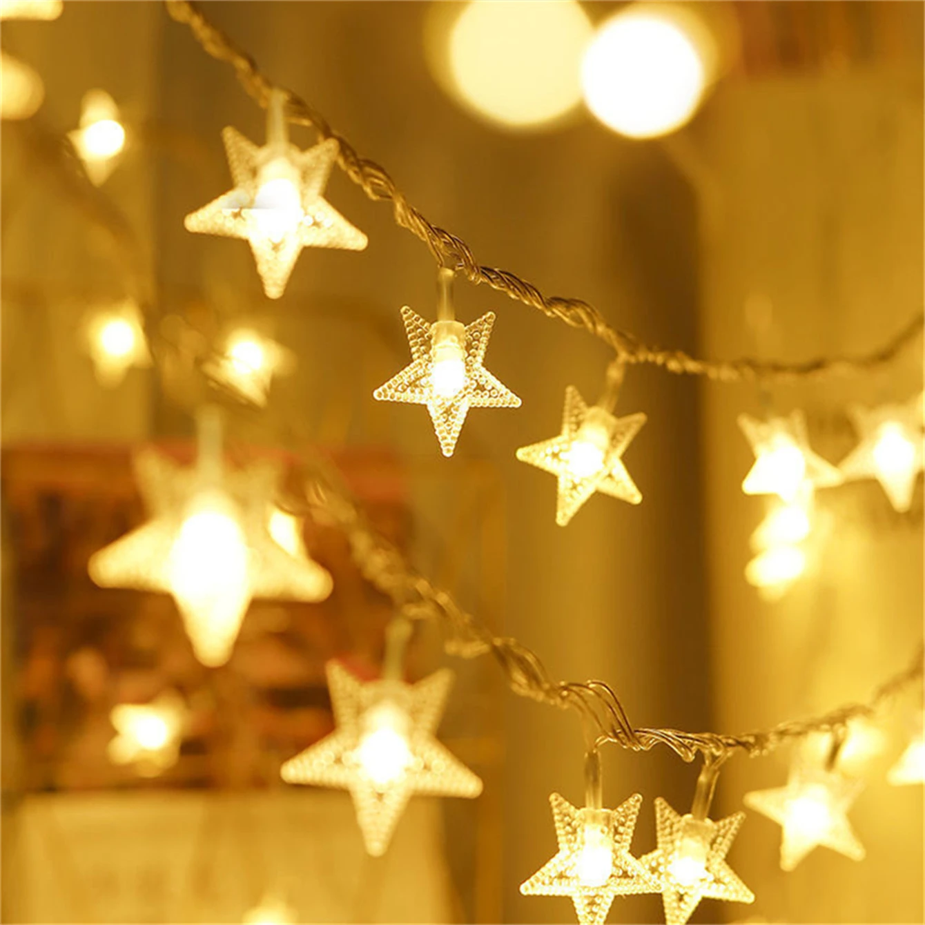 LED String Lights Star Lights Garland Lights Fairy Lights Party Home Wedding Bedroom Birthday Garden Decor Garden Lights Outdoor
LED String Lights Star Lights Garland Lights Fairy Lights Party Home Wedding Bedroom Birthday Garden Decor Garden Lights Outdoor