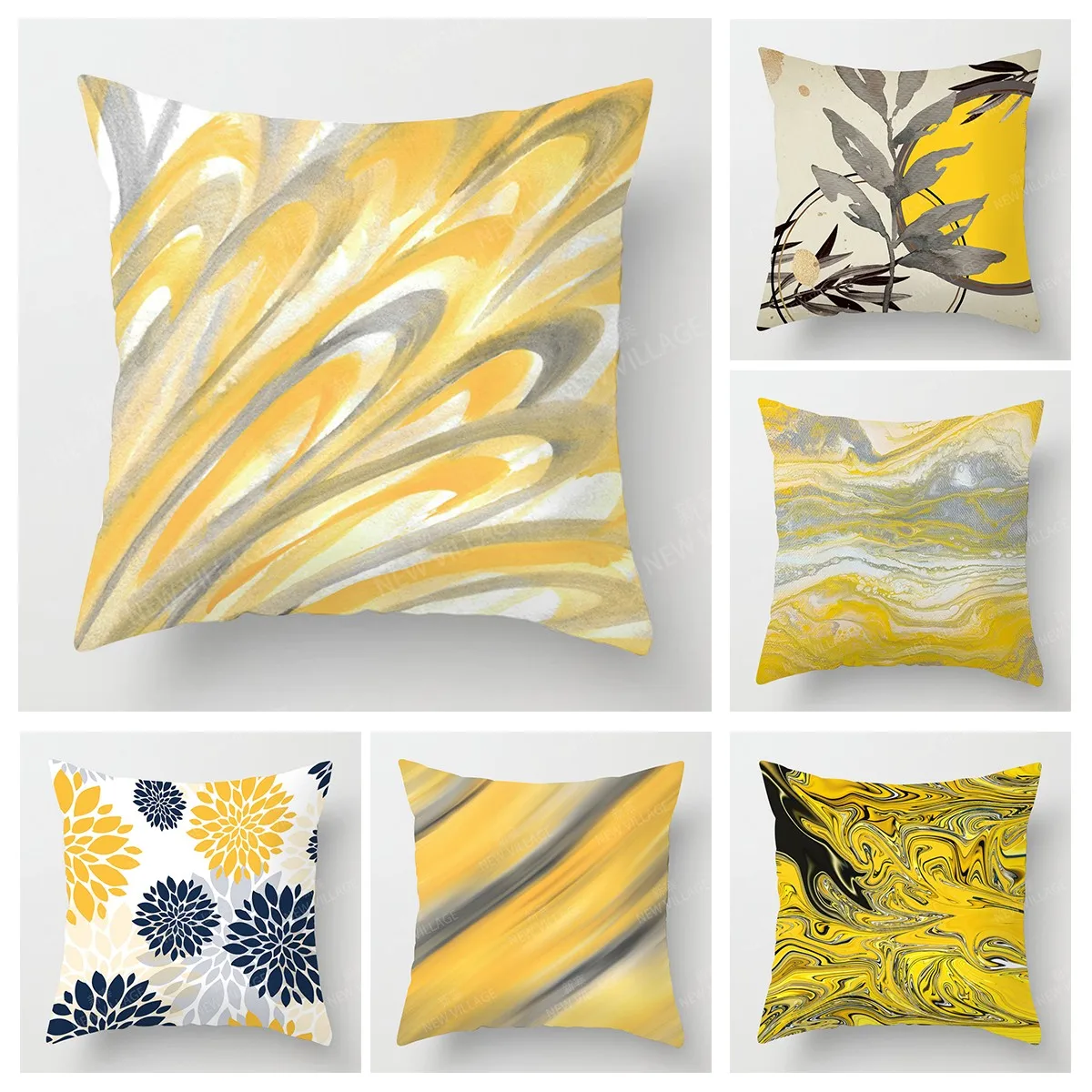 Yellow Abstract Personality Cushion Cover Flower Pillowcase Home Decoration Living Room Sofa Cushion Pillowcase
Yellow Abstract Personality Cushion Cover Flower Pillowcase Home Decoration Living Room Sofa Cushion Pillowcase