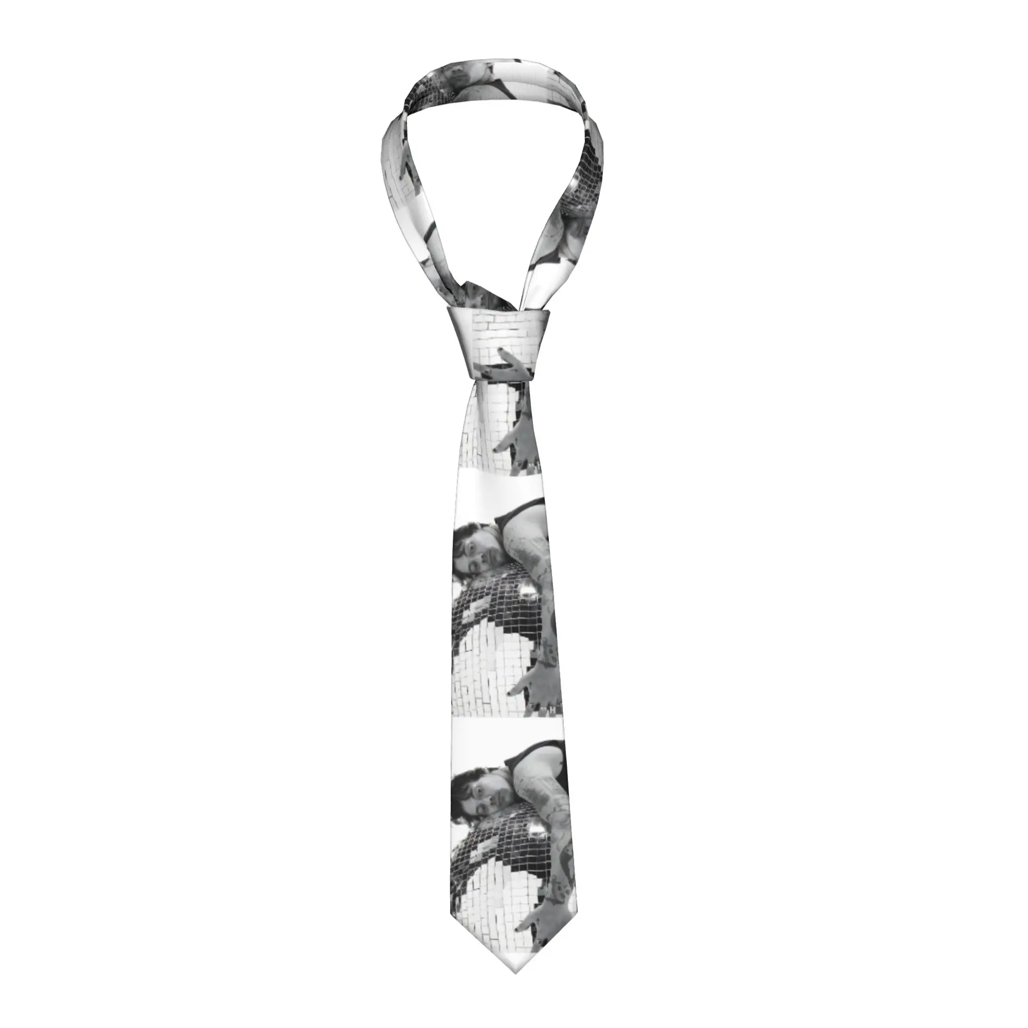 Kiss All The Time Album Neckties Narrow Harrys Styles Neck Tie for Men Daily Wear Gravatas Wedding Accessories Cosplay Props
Kiss All The Time Album Neckties Narrow Harrys Styles Neck Tie for Men Daily Wear Gravatas Wedding Accessories Cosplay Props