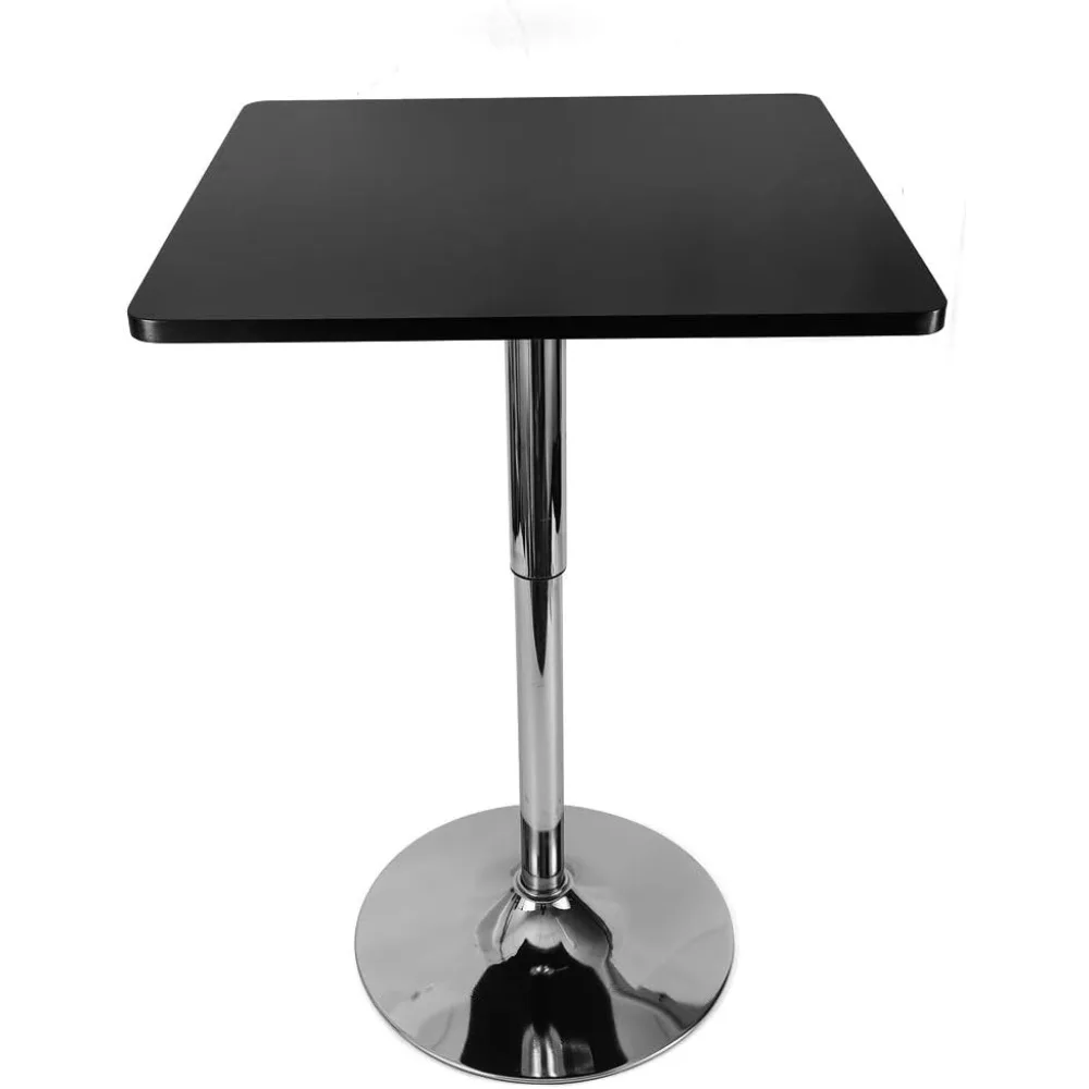Square Cocktail Bistro High Tables Bar Table MDF Top Bar Table Pub Café Tables with Silver Leg and Base,
Square Cocktail Bistro High Tables Bar Table MDF Top Bar Table Pub Café Tables with Silver Leg and Base,