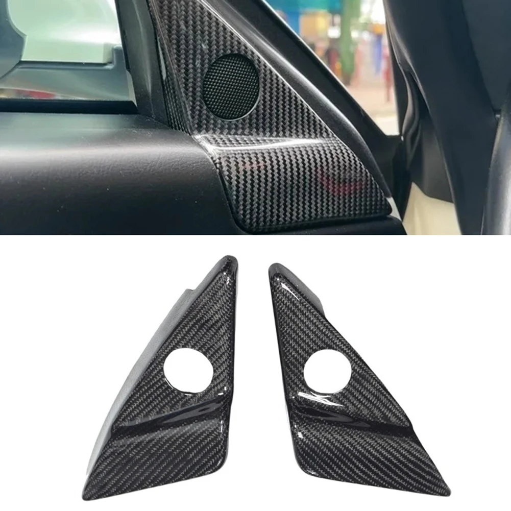 A Pillar Speaker Trim As Picture Shows Carbon Fiber Tweeter Cover Factory Specifications High Reliability Car Audio Upgrade
A Pillar Speaker Trim As Picture Shows Carbon Fiber Tweeter Cover Factory Specifications High Reliability Car Audio Upgrade