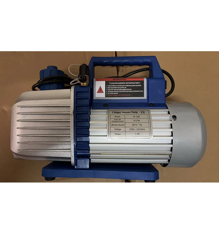 VP 280 1hp 9CFM High Performance Dual Stage HVAC Rotary Vane Vacuum Pump 110v/220v
VP 280 1hp 9CFM High Performance Dual Stage HVAC Rotary Vane Vacuum Pump 110v/220v
