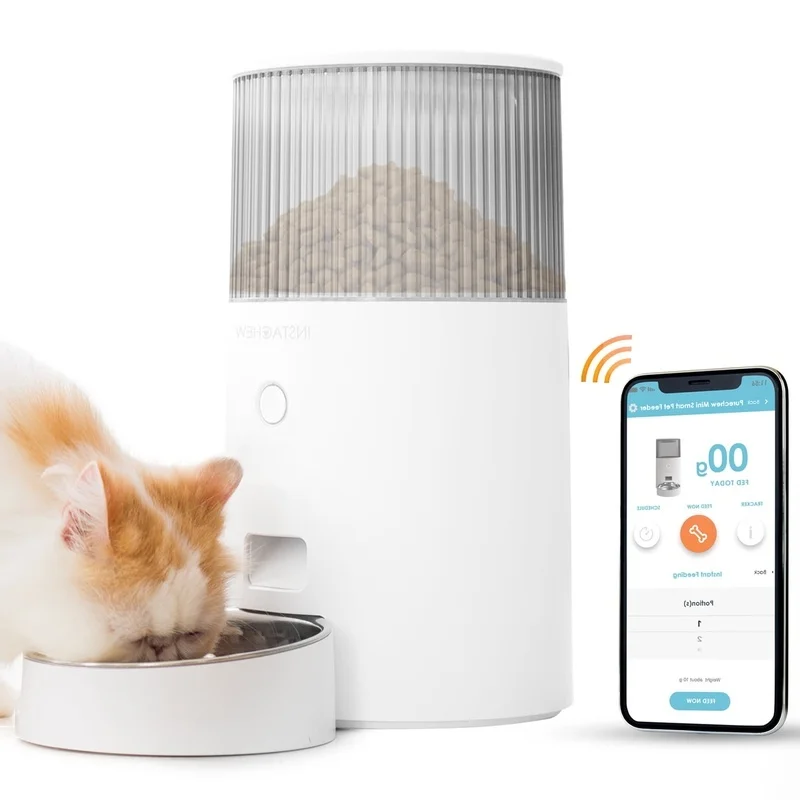 Mini Automatic Pet Feeder Smart Food Dispenser Scheduled Feeding App Control Cats and Dogs Portable Healthy Feeding
Mini Automatic Pet Feeder Smart Food Dispenser Scheduled Feeding App Control Cats and Dogs Portable Healthy Feeding