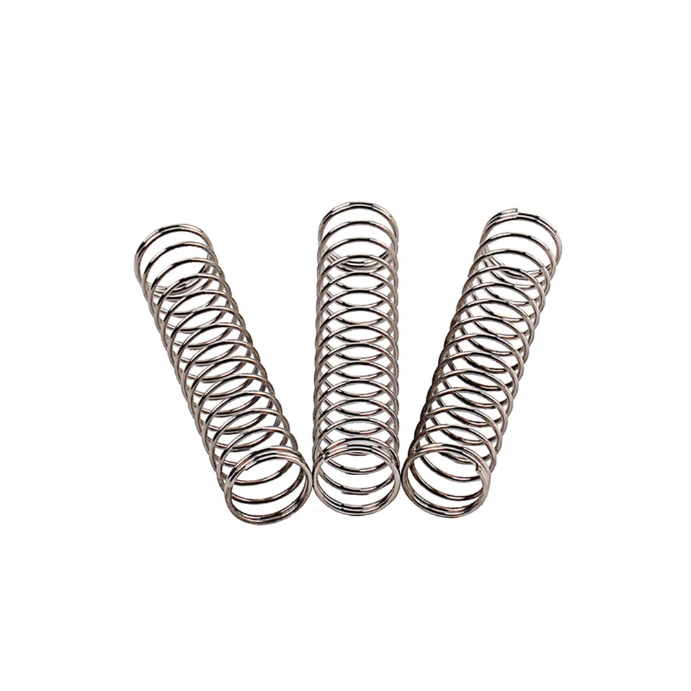 3pcs Trumpet Spring Metal Spring For Trumpet Repairing Parts Replacement Brass Instrument Silver Lightweight Durable