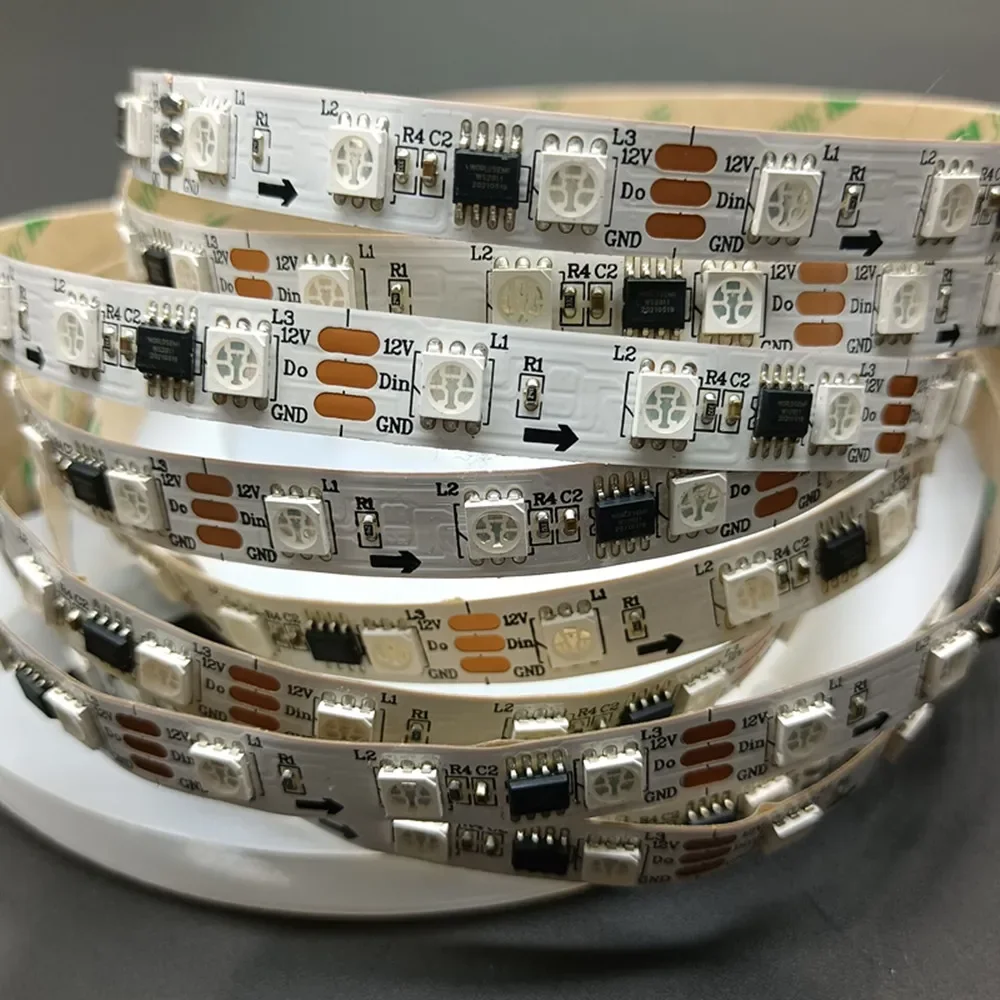 DC12V 5M WS2811 LED Pixel Strip Light Rgb Full Color 5050 Led Strip Ribbon Flexible Addressable Digital LED Tape 1 Ic Control 3
DC12V 5M WS2811 LED Pixel Strip Light Rgb Full Color 5050 Led Strip Ribbon Flexible Addressable Digital LED Tape 1 Ic Control 3