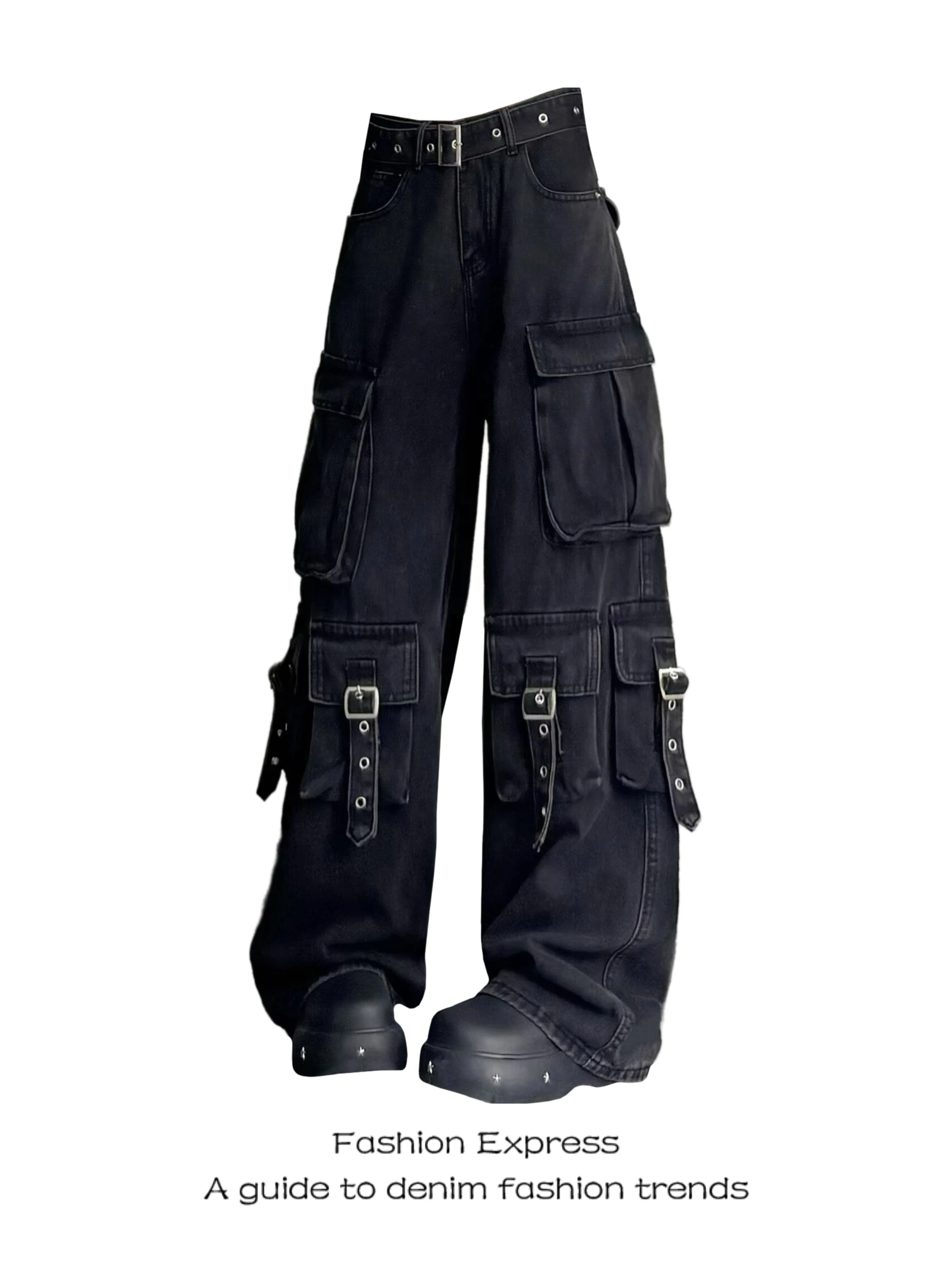 Bla Workwear Denim Pants Women's Autumn New American Sle Multi-ket Cool Loose Slim Straight Leg Wide Leg Pants
Bla Workwear Denim Pants Women's Autumn New American Sle Multi-ket Cool Loose Slim Straight Leg Wide Leg Pants