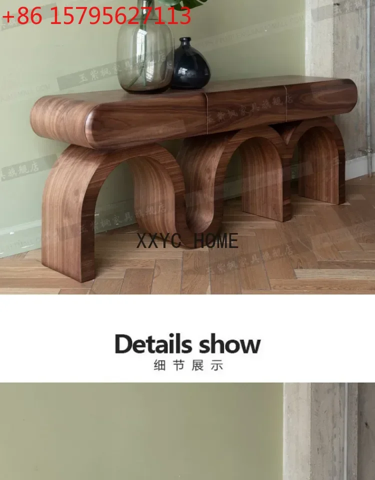 American Entrance Door Console Tables Console Desk Nordic Living Room Decoration Table
American Entrance Door Console Tables Console Desk Nordic Living Room Decoration Table
